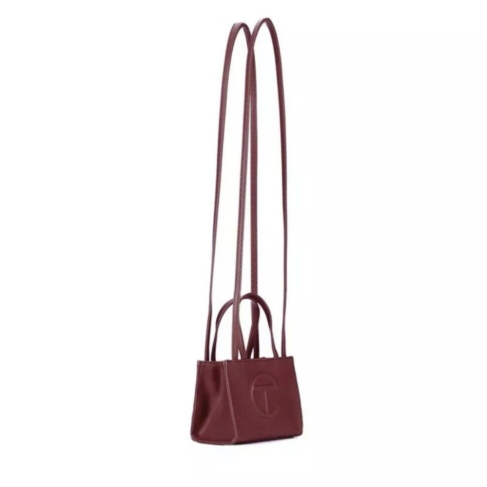 Telfar Small Shopping Bag - Oxblood